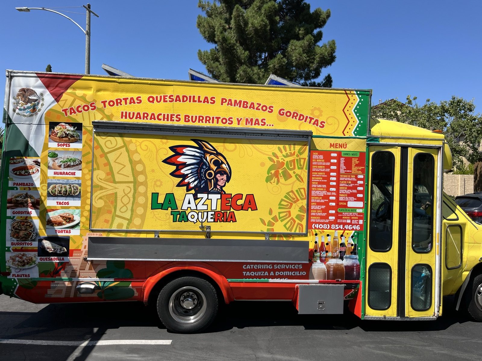 La Azteca Taqueria food truck